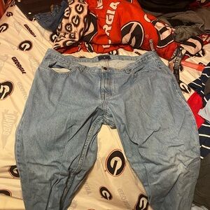 Classic Fit Blue Jeans